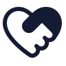 Heart Handshake icon preview