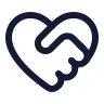 Heart Handshake icon preview
