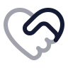Heart Handshake icon preview