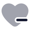 Heart Minus icon preview