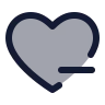 Heart Minus icon preview