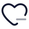 Heart Minus icon preview