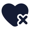 Heart Remove icon preview