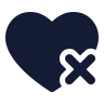 Heart Remove icon preview
