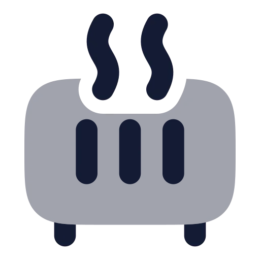 Heater Icon in Bulk Rounded style