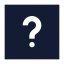 Helpsquare icon with solid sharp style