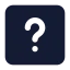 Helpsquare icon with solid standard style
