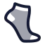 Highheels icon with bulk rounded style