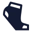 Highheels icon with solid sharp style