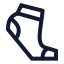 Highheels icon with stroke sharp style