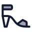 Highheels icon with duotone standard style
