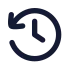 History icon with solid rounded style