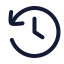 History icon with stroke rounded style