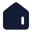 Home icon with solid standard style