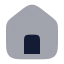 Home icon with bulk rounded style
