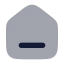 Home icon with bulk rounded style