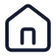 Home icon with stroke standard style