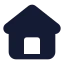 Home icon with solid standard style