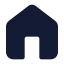Home icon with solid standard style