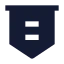 Honor icon with solid sharp style
