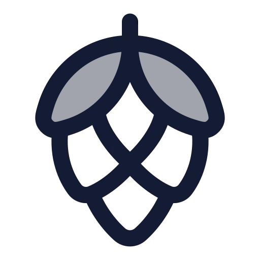 Hop Icon in Duotone Rounded style