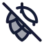 Hopoff icon with duotone standard style