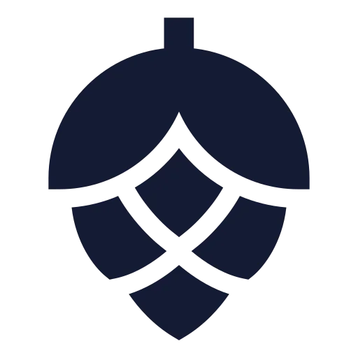 Hop Icon in Solid Sharp style