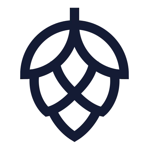 Hop Icon in Stroke Sharp style