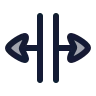 Horizontal Resize icon preview