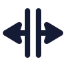 Horizontal Resize icon preview
