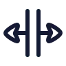 Horizontal Resize icon preview