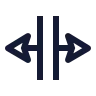 Horizontal Resize icon preview