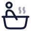 Hottube icon with twotone rounded style
