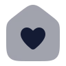 House Heart icon preview
