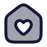 House Heart icon preview