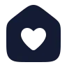 House Heart icon preview