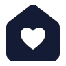 House Heart icon preview