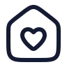 House Heart icon preview