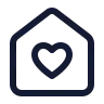 House Heart icon preview