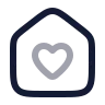 House Heart icon preview