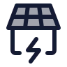 House Solar Panel icon preview