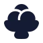 Icecreambowl icon with solid rounded style