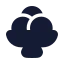 Icecreambowl icon with solid rounded style