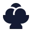 Icecreambowl icon with solid sharp style