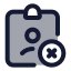 Idnotverified icon with duotone standard style
