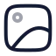 Image icon with twotone rounded style