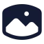 Imagecompositionoval icon with solid standard style
