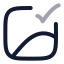 Imagedone icon with twotone rounded style