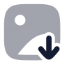 Image Down icon preview