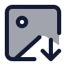 Image Down icon preview